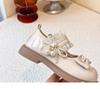 Sweet Princess Bowknot Leather Shoes for Baby Girls - 2026 Spring/Autumn New Fashion