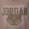 Jordan T Shirts Women's Light Mocha Gray Brown Crew Neck Moderate