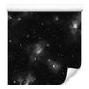 Watercolor Galaxy Wallpaper Black, Graphite and Gray 50x1000