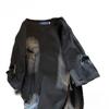 Unisex Plus Size Ripped Safety Pin T-Shirt - Short Sleeve Summer Top for Men & Women