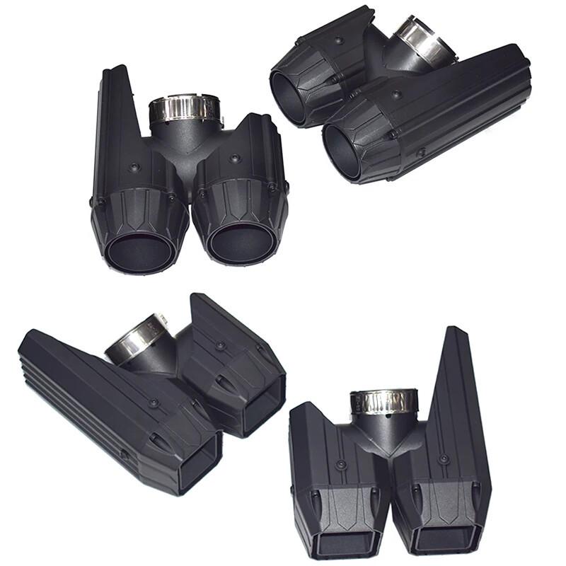 Square Exhaust Tailpipe for Land Rover Defender 90/110/130 (2020-2025)