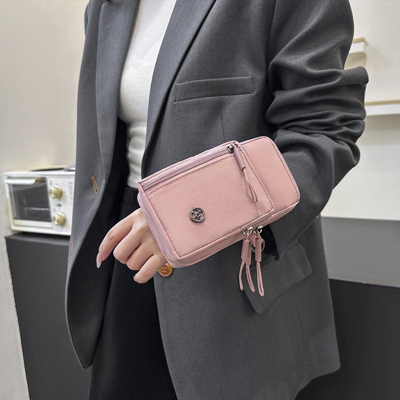 Neue Damen-Handytasche aus Nylon, Handytasche, Münzgeldbörse, Riemen, Umhängetasche, kleine Umhängetaschen für Damen, Geldbörse, Reisegeldbörse