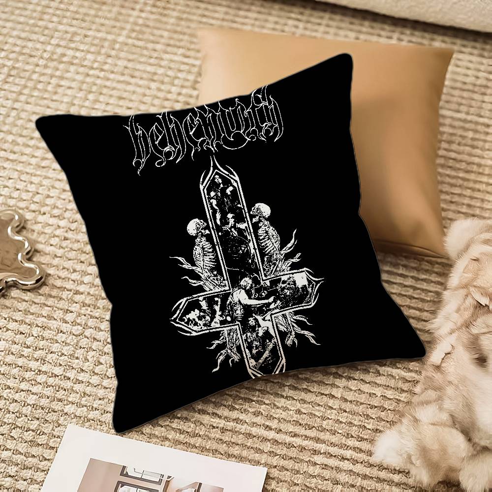 B-behe-moth-es Pillow Case Anti-dustmite Invisible Zipper Sofa Bed
