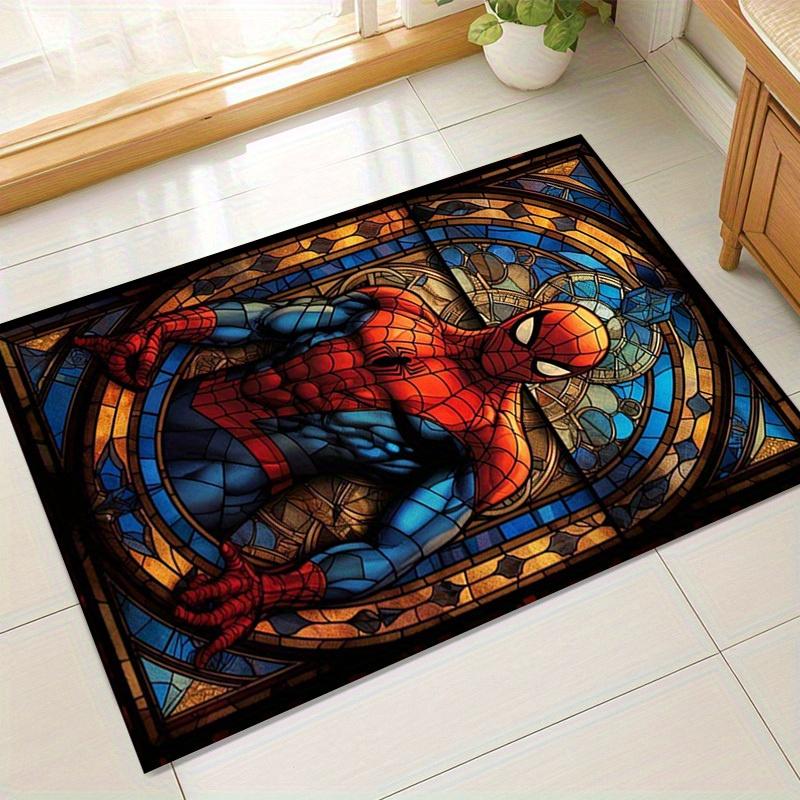 

1pc. Stained Glass Spider-Man Window Decal - Home Decor, Office Rug, Chair Cover, Outdoor Mat, Gift Ideaz0410182 60cm by 90cm