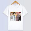 Anime DAN DA DAN Print Summer Harajuku Style Cartoon Short Sleeve Cute Girl Cosplay Loose Top Couple Outfit Women And Men Comfortable T-Shirt
