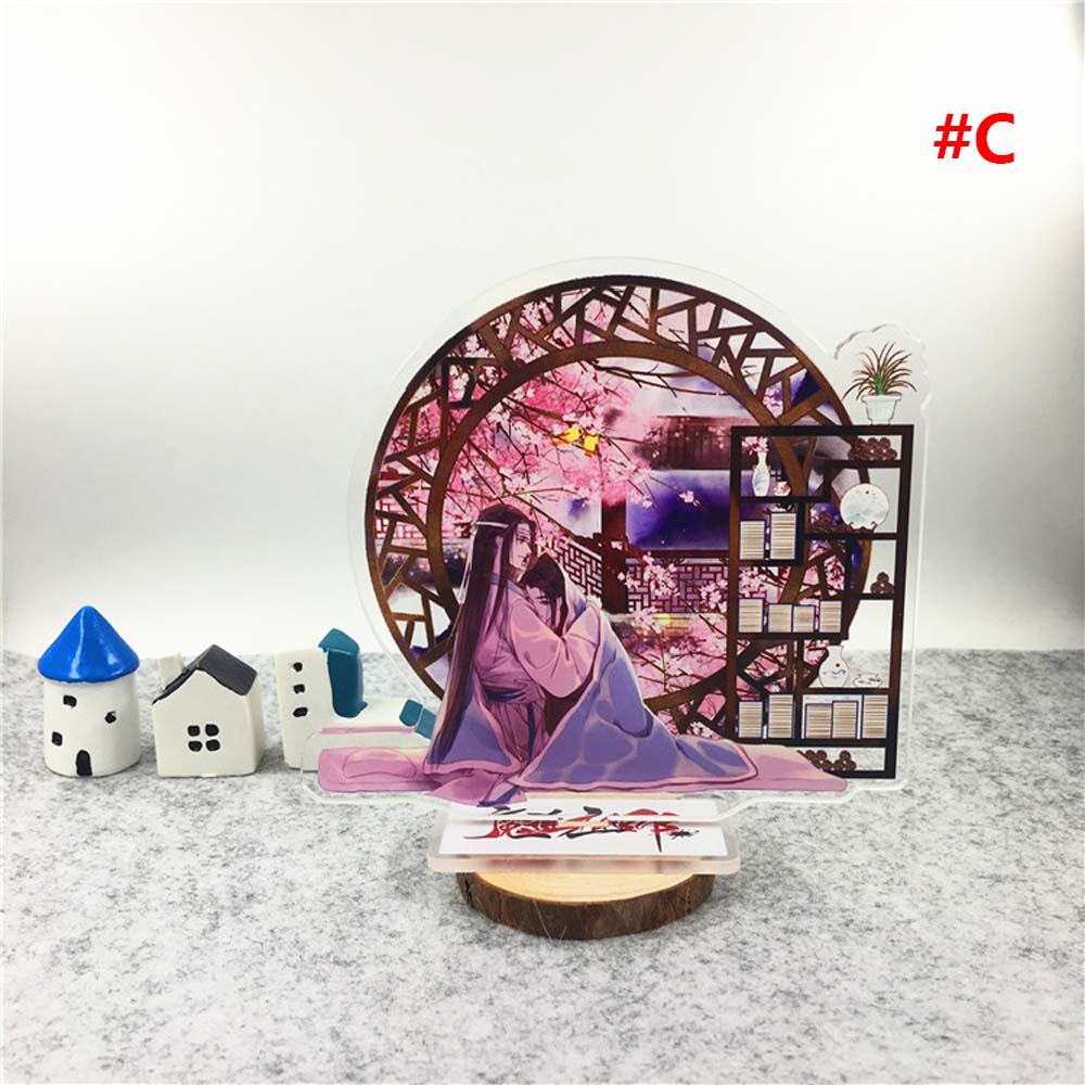 of Demonic Lan WangJi Figure Model Toys Acrylic Stand Figure Mo Dao Zu Shi Figure Model Plate