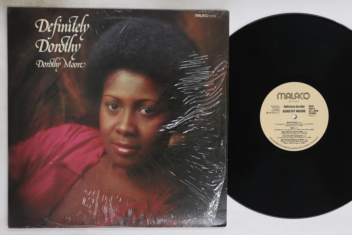 

LP Пластинка DOROTHY MOORE - Definitely Dorothy 6359 MALACO 1979 US Соул/Фанк Б/У
