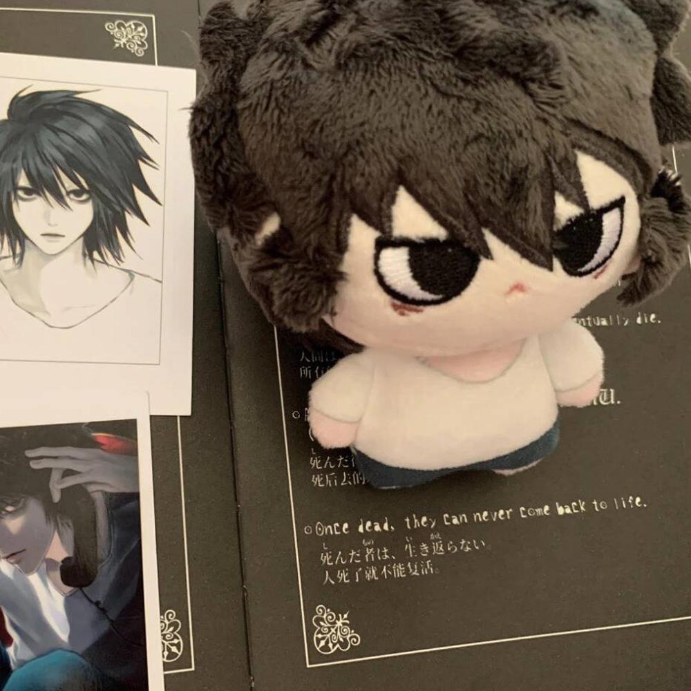 Anime Death Note Yagami Light L·Lawliet Bambola Cosplay Peluche Bambole Ripiene Peluche Morbidi Halloween Decorazioni per la Stanza Oggetti di Scena