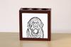 Newfoundland, Newfs, Newfies – Pen holder with a dog, desk organizer with a print | Art-Dog