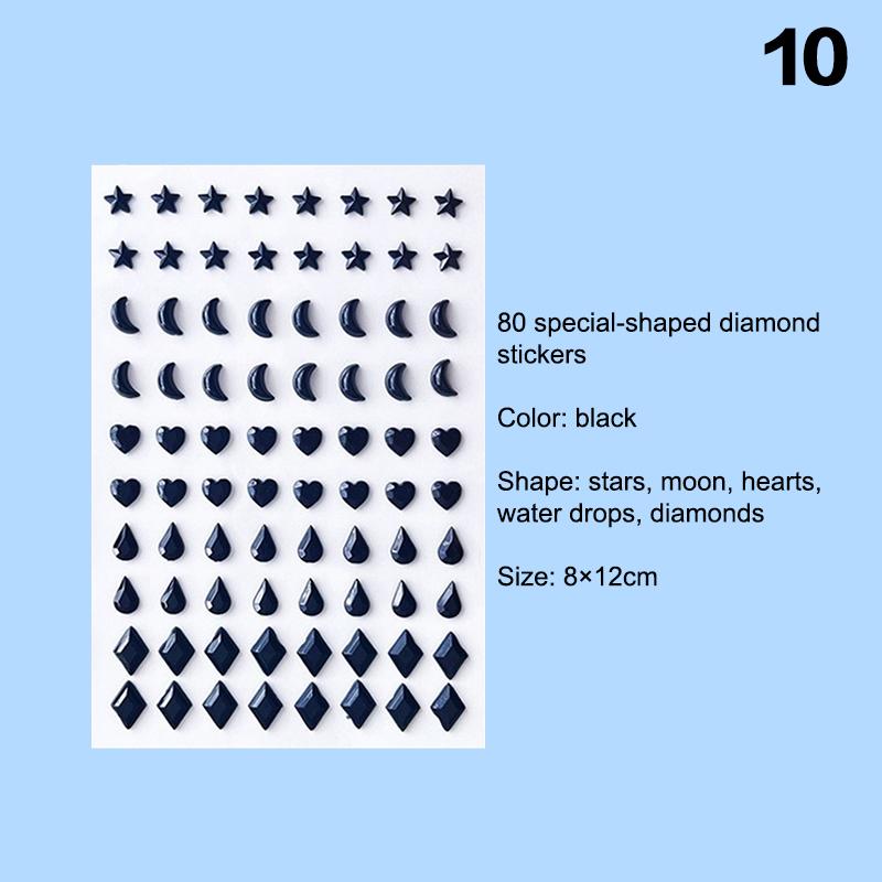 1 Blatt Nicht-Piercing Lippen-Nagel-Aufkleber Selbstklebend Wasserdicht Wiederverwendbar Falscher Lippen-Nagel Augenbrauenring Körper Bauchnabel Schmuck