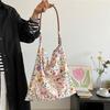British Liberty Same Floral Bag Fairy Tale Forest Shoulder Bag Underarm Bag Leather Rope Bag High-end Cloth Bag Women