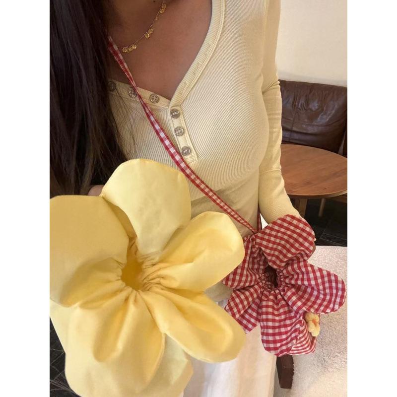 Damentaschen, kleine Taschen, hochwertige Schulter-Umhängetaschen, tragbar, hochwertig, exquisit, neue originelle kleine Blumentaschen, Reisetaschen