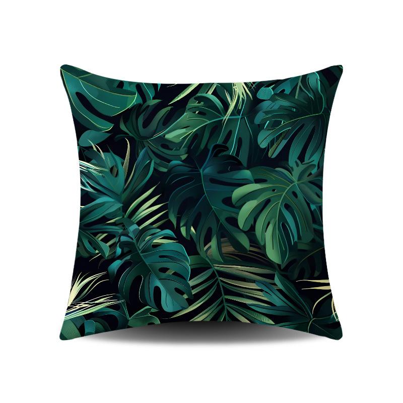 Sommer Tropische Pflanze Monstera Deliciosa Elemente Klein Frisch Heimdekoration Schlafzimmer Wohnzimmer Büro Kissen