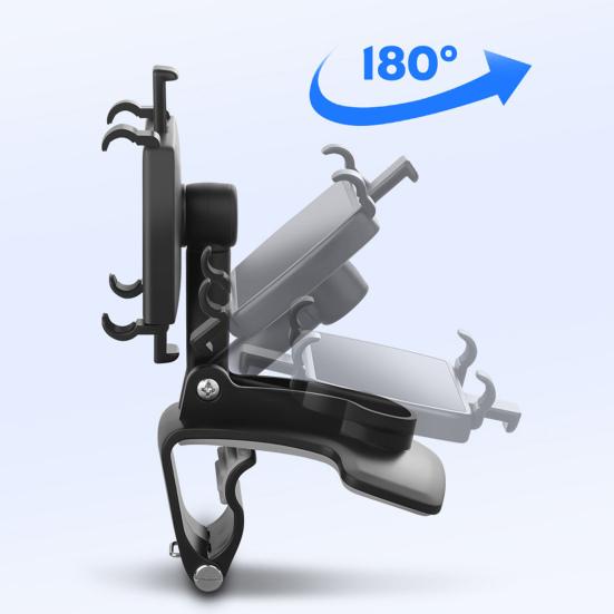 Car Phone Holder Universal Dashboard Car Multifunctional Adjustable Phone Clip Mount Stand GPS