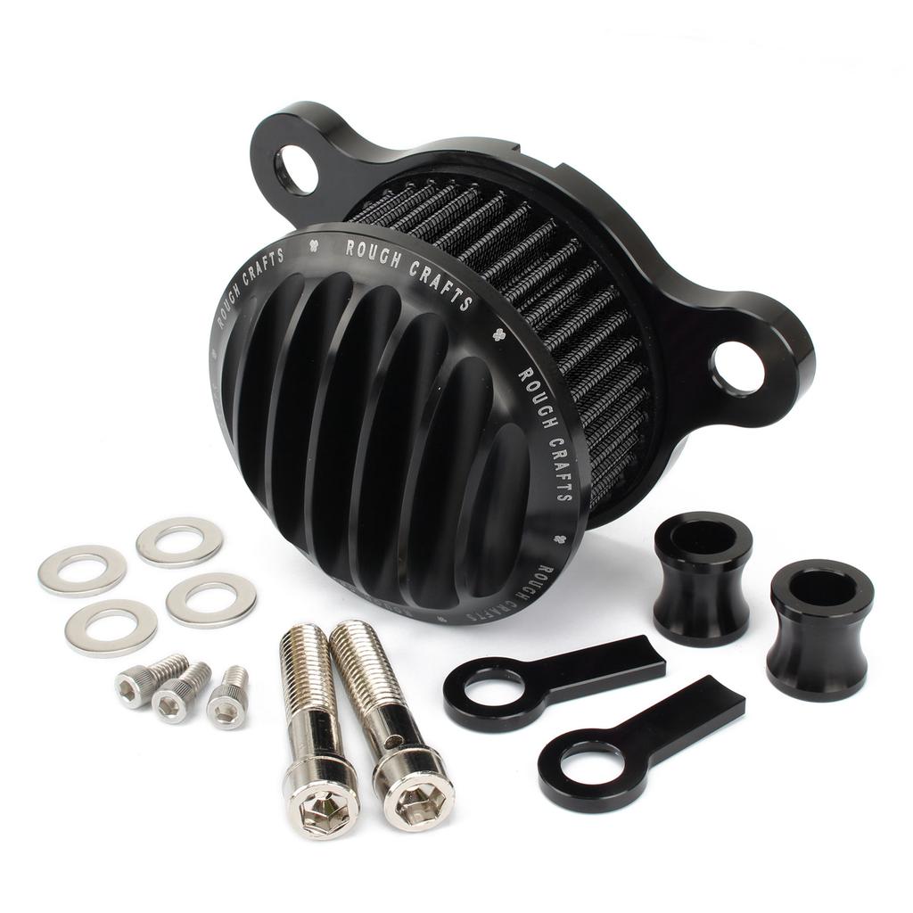 Motorcycle Air Filter Intake Cleaner System Kit For Harley Sportster XL 883 1200 Iron883 48 72 Forty-Eight Seventy-Two 1991-2021