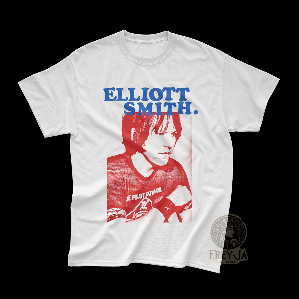 Elliott Smith Exclusive T-Shirt - Unisex Indie Music Tee - Printed Music Gift - Elliott Smith Merch