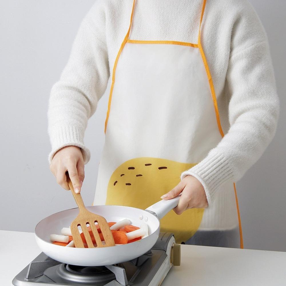 Waterproof Kitchen Waiter Apron Cartoon Cooking Hood New Sleeveless Apron  For Men Women