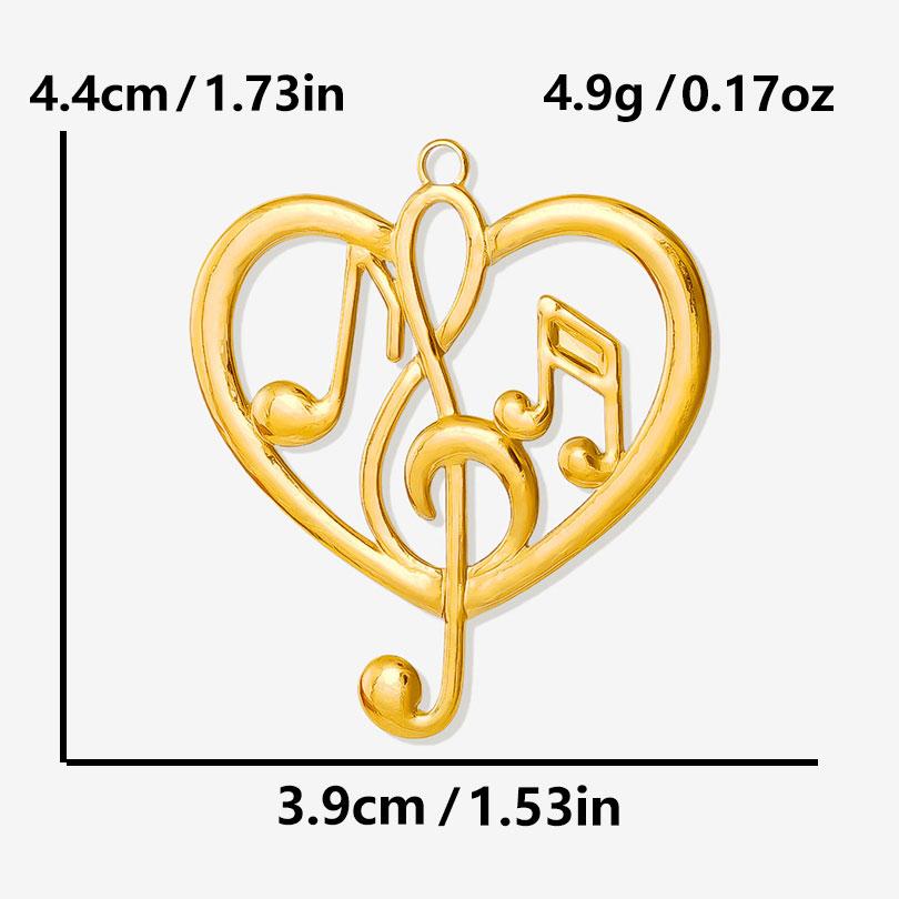 5pcs/Lot Gold Color New Bowknot Sun Heart Stainless Steel Pendants For Jewelry Making Supplies DIY Charms Bulk Earrings Pendant