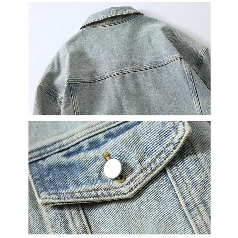 Mark Fairwhale Men's Casual Denim Jacket