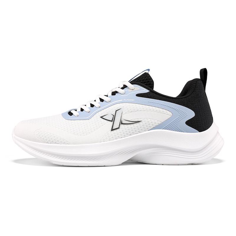 Xtep Fashionable Versatile Comfortable Shock Absorbing Lightweight Low Top Casual Running Shoes Men sneaker White Blue 876319110084-4 39