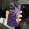 Smoczy Totem Różowo-Fioletowy Dla iPhone 16 15 14 Pro 13 Plus 12 mini 11 13Pro Max XR X S 7 8 6 Eliptyczne Hartowane Szkło Etui na Telefon