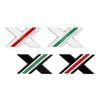 1Pc X XPOWER Logo 3D Metal Exteior Auto Side Trunk Sticker Badge Emblem Car Styling For MG 5 6 7 ZS HS GS 3 TF 5 RX5 GT Accessories