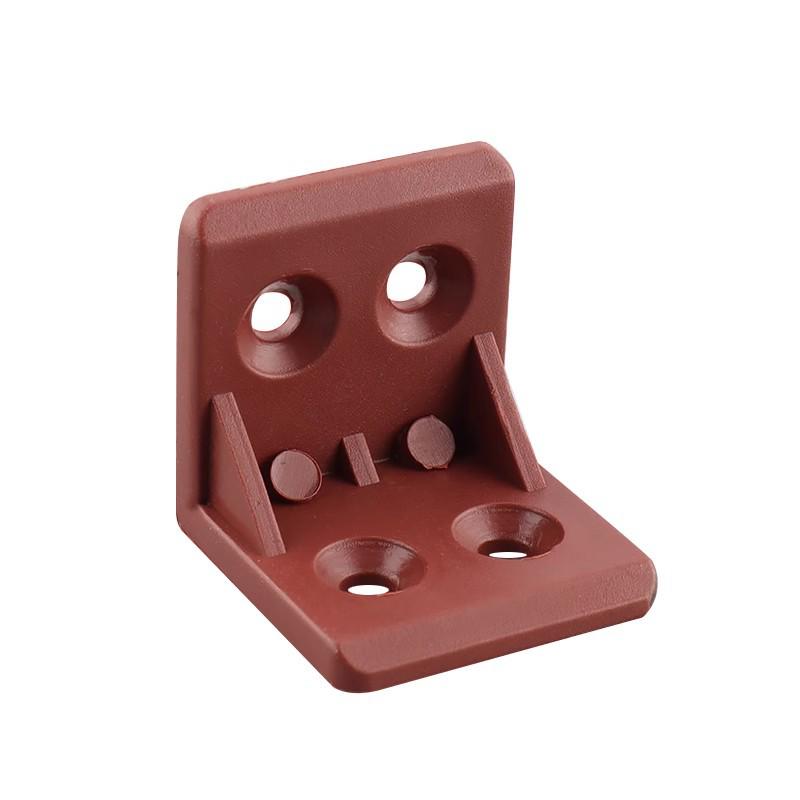 Nylon Cabinet Corner Bracket, 90° Thickened Right Angle Connector