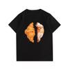 Cute Bread Cat  Pure Cotton Design Print ShortSleeved TShirt for Unisex and Unisex  Summer Couples Clothing