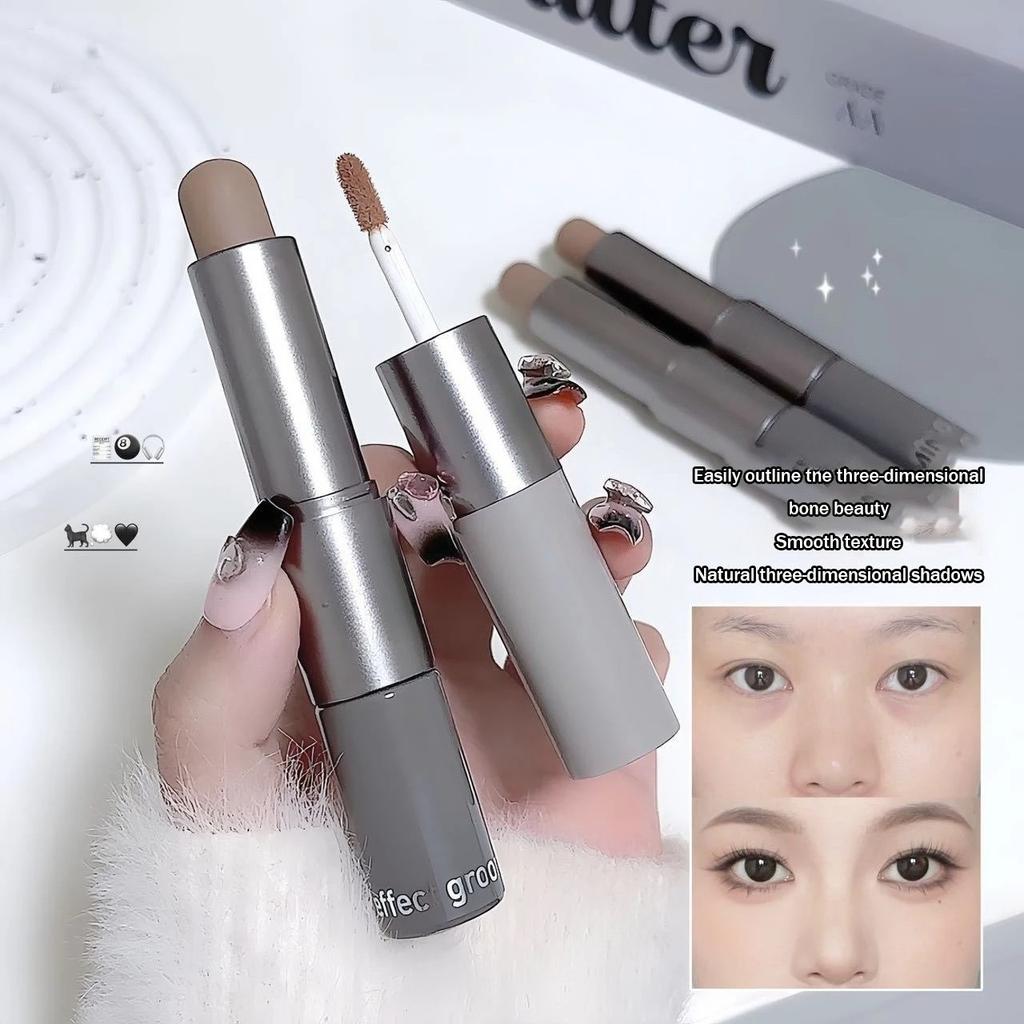 Correcteur Mat Hydratant Bâtonnet Contour Ombre Nez 3D Lisse Longue Tenue Imperméable Highlighter Visage Illuminer Maquillage Contour