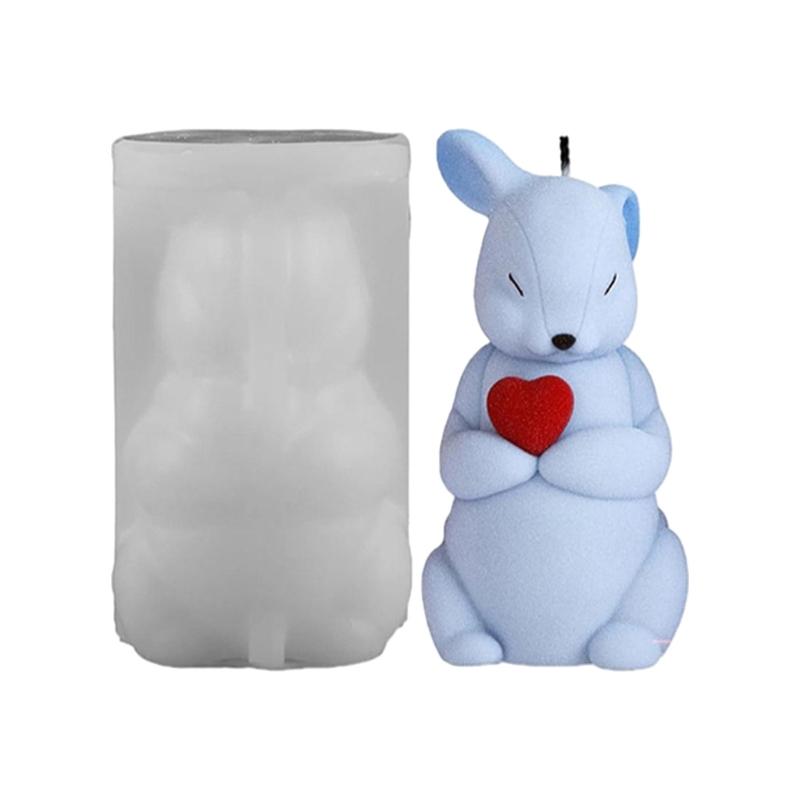 Animal Shaped Candle Mold Gypsum Ornament Mould Home Decoration Molds Handmade Jewelry for Aromatherapys Enthusiasts