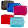 Travel Colorful Cosmetic Bag Transparent Large Capacity Women Makeup Bag PVC Jelly Wash Bag Cosmetics Organizer