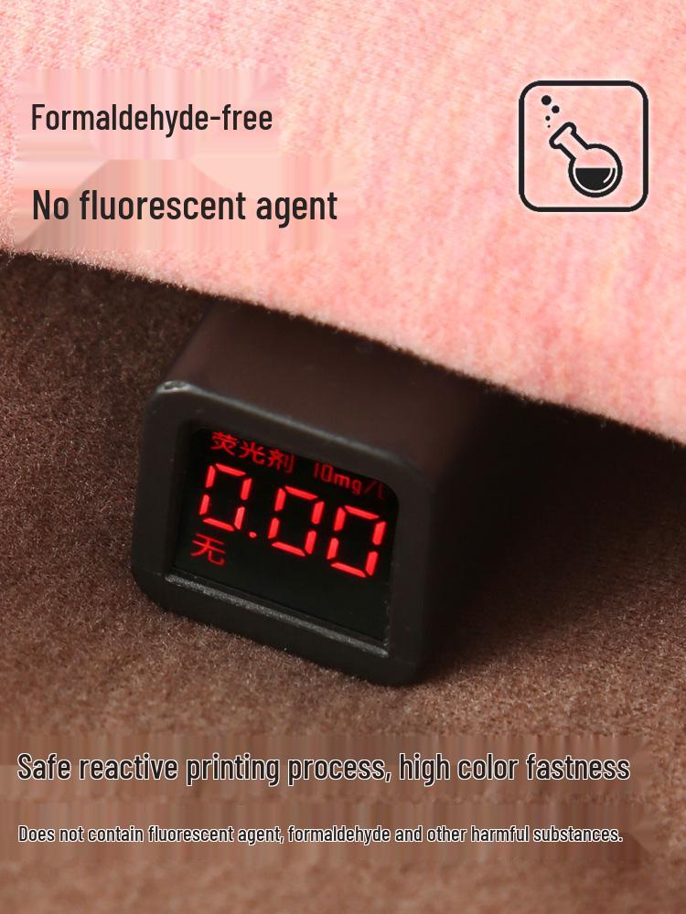 Dívčí bavlněné kalhoty s vysokým pasem z velbloudí srsti na zimu - Třívrstvá termální uniforma pro starší děti