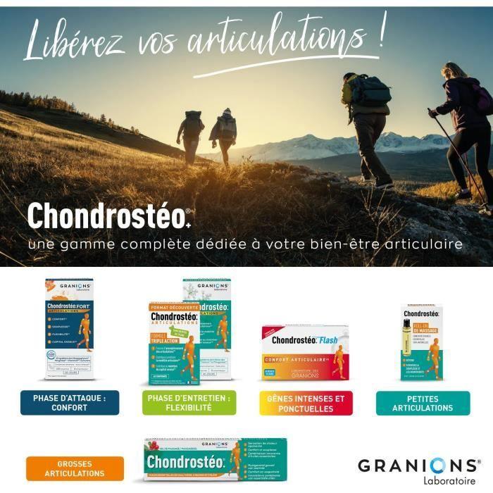 Chondrostéo Massage Gel - Granions - 100ml - Vegan - Joint Comfort - Flexibility