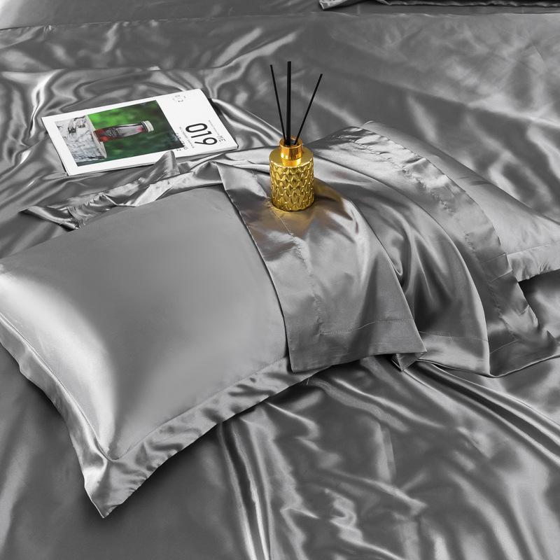 Charm Momme Anti-wrinkle Soft Protect Hair Skin Pillowcase Skin-friendly 48cm*74cm Silk Pillow Case PillowCase Luxury 100% Mulberry Silk For Bed