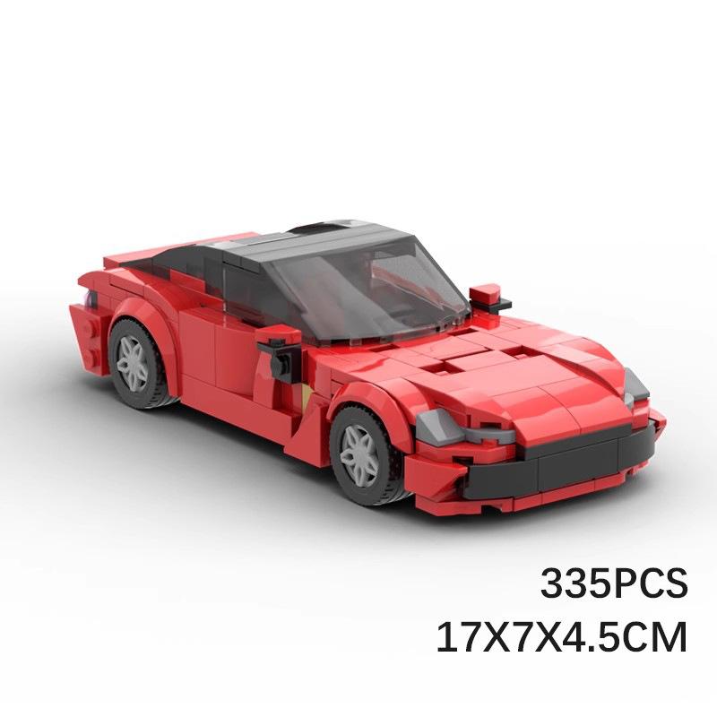 Building Block Compatible With 82041 Aston Martin Dbs-Gt-Zagato Classic Speed8 Grid
