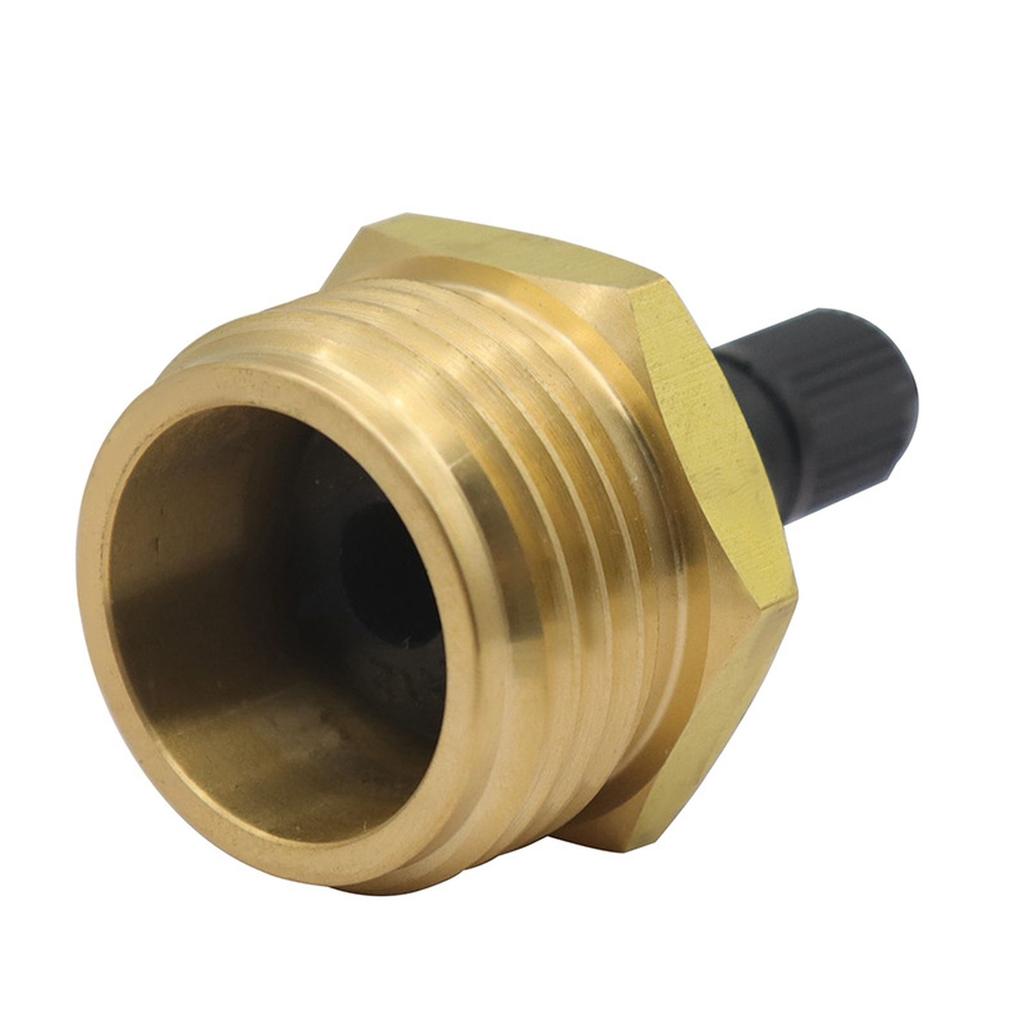 Rv Brass Blow Out Adapter Winterize Camper Water Lines Antifreeze Nozzle for Cold Weather Outdoor Accessory To Prevent Freezing
