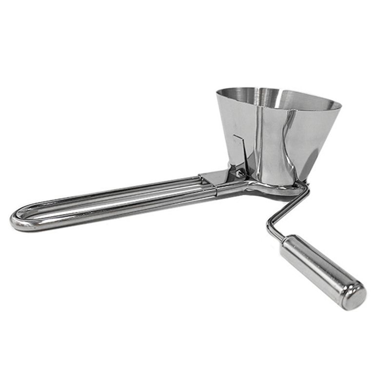 

ABUL-1 Piece Vegetable Grater Parsley Vanilla Coriander Mint Cutter Metal Handheld Grinding Silver срібний