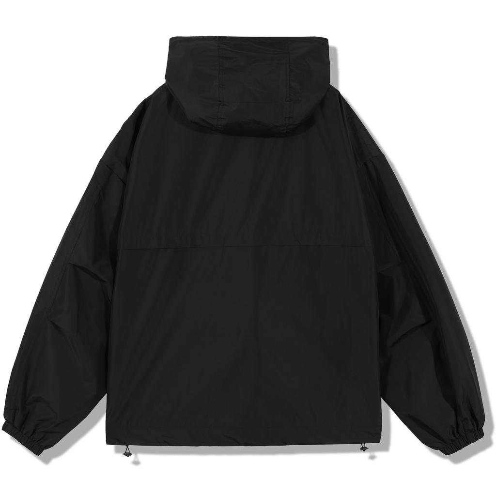 Gubin Oversized Pintuck Windbreaker