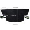 New Winter Snow-Proof Car Sunshade and Snow Shield, Extended and Thickened for Winter, Sunshade for Front Windshield, Snow Cover, Frost and Freeze