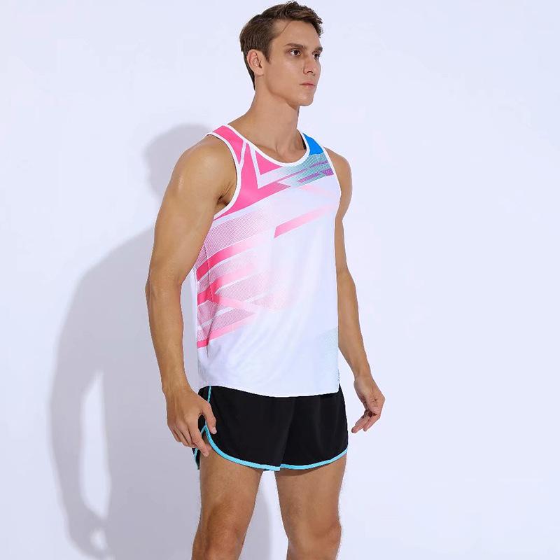 Unisex Sleeveless Summer Marathon Tracksuit for Running and Sports Competition