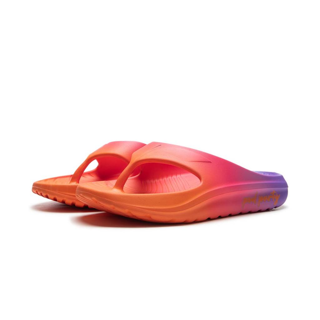Li Ning League Of Legends X  Versatile Casual Anti-Slip Flip Flops Unisex Footwear Orange Purple AGAU029-3