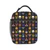 Custom FNAF At Freddys Insulated Lunch Bag for School Office Survival Horror Game Resuable Thermal Cooler Lunch Box Unisex