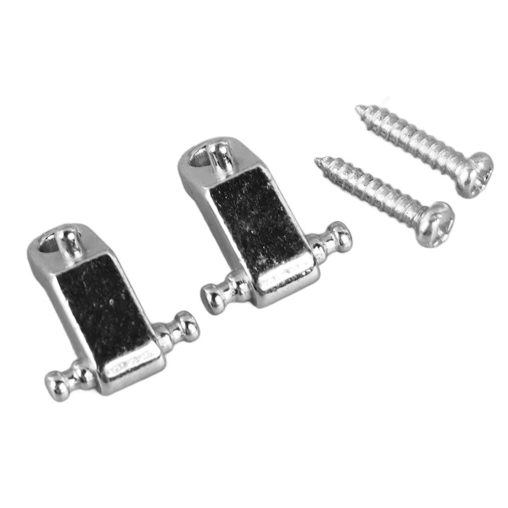 6PCS Metal Electric Guitar String Retainer String Trees For Electric Guitar  Guitar Part Upgrade