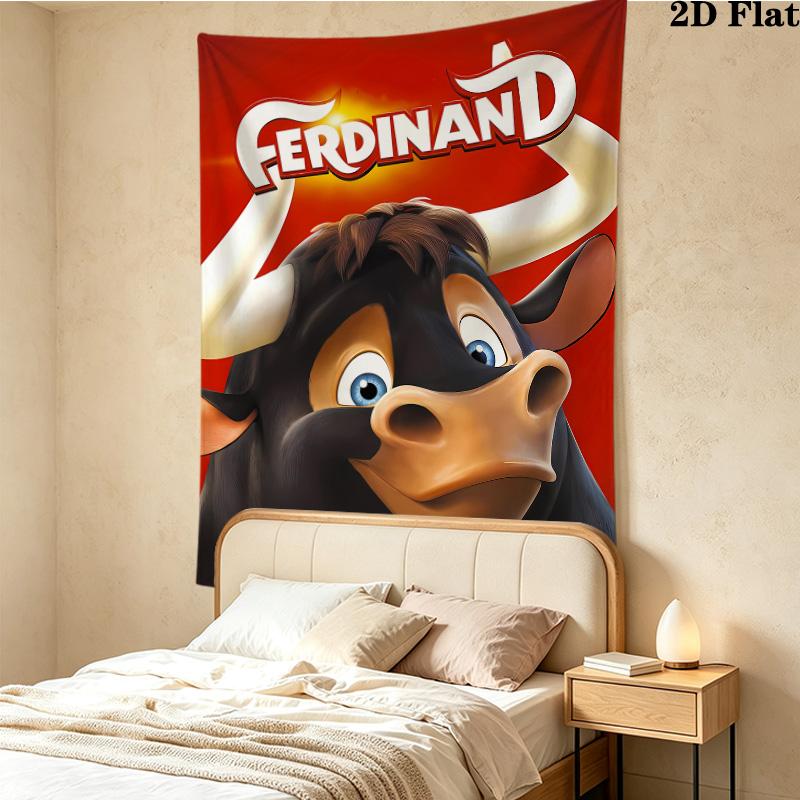 Ferdinand Wall Tapestry Aesthetic Wall Hanging Printed Fabric Blanket Decorative Tapestries For Bedroom Living Room Home Decor