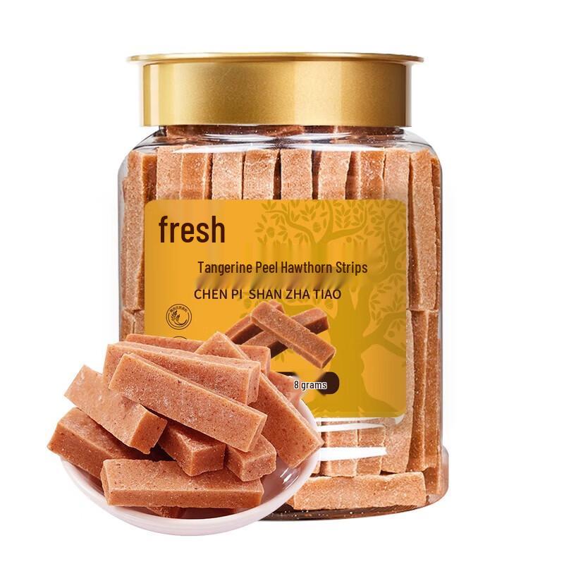 Xian Ji Candied Hawthorn Strips with Orange Peel