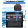 Leak Proof Marine Storage Bag With Reflective Strips And Secure Lid For Boats Gear Organization