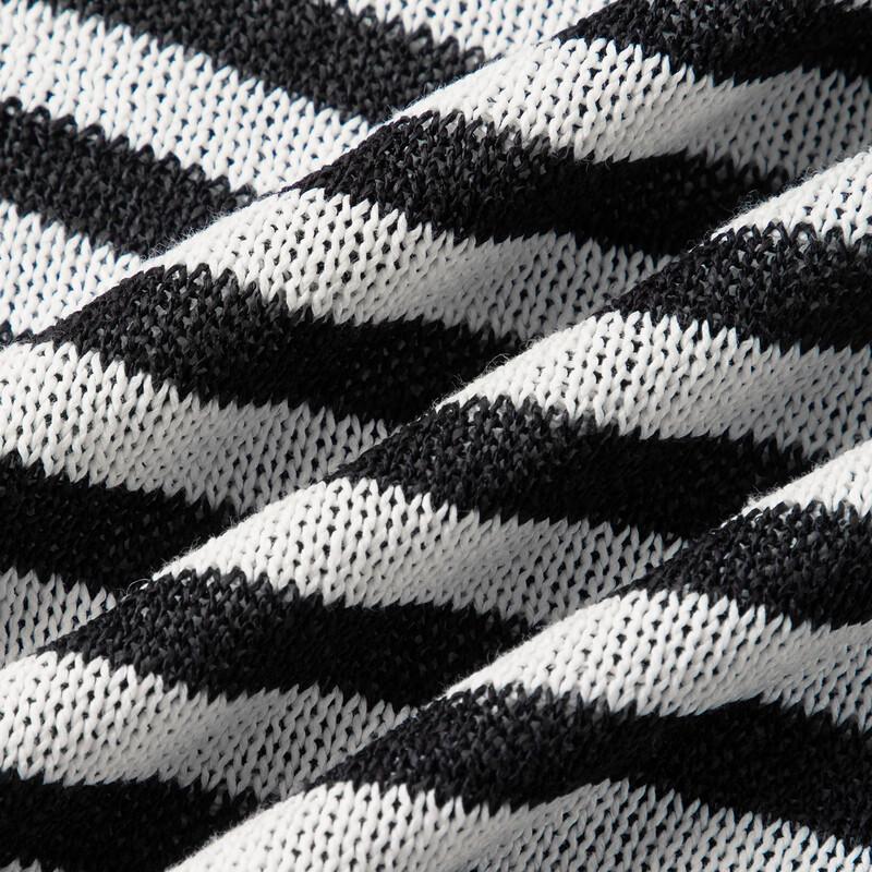 Eifini Women's Striped Thin Knit Top