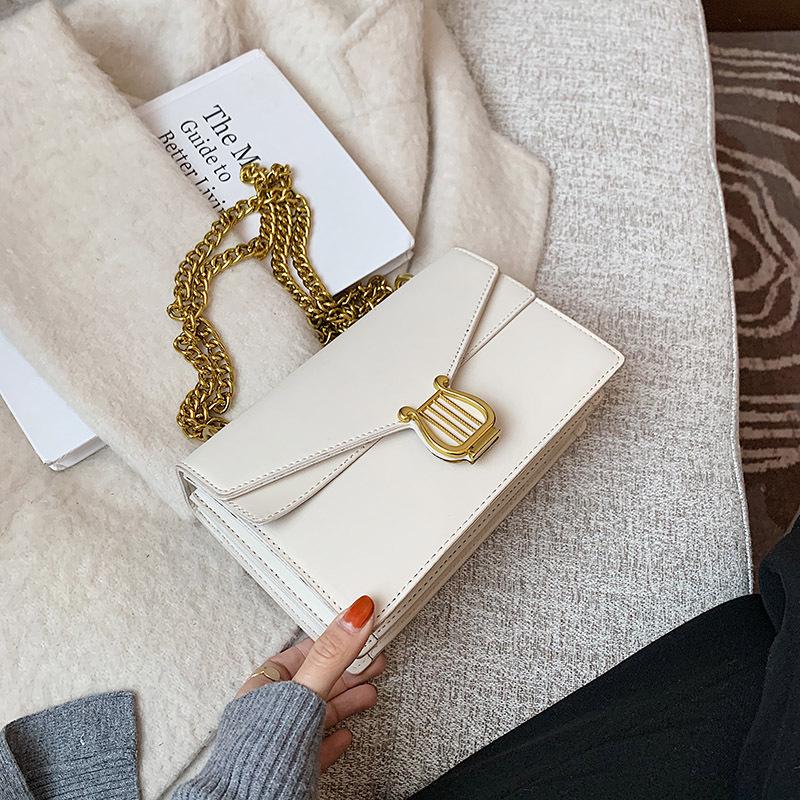 Bolso Bandolera Retro de Moda para Mujer 2025 - Estilo Simple, Diseño Cuadrado Pequeño