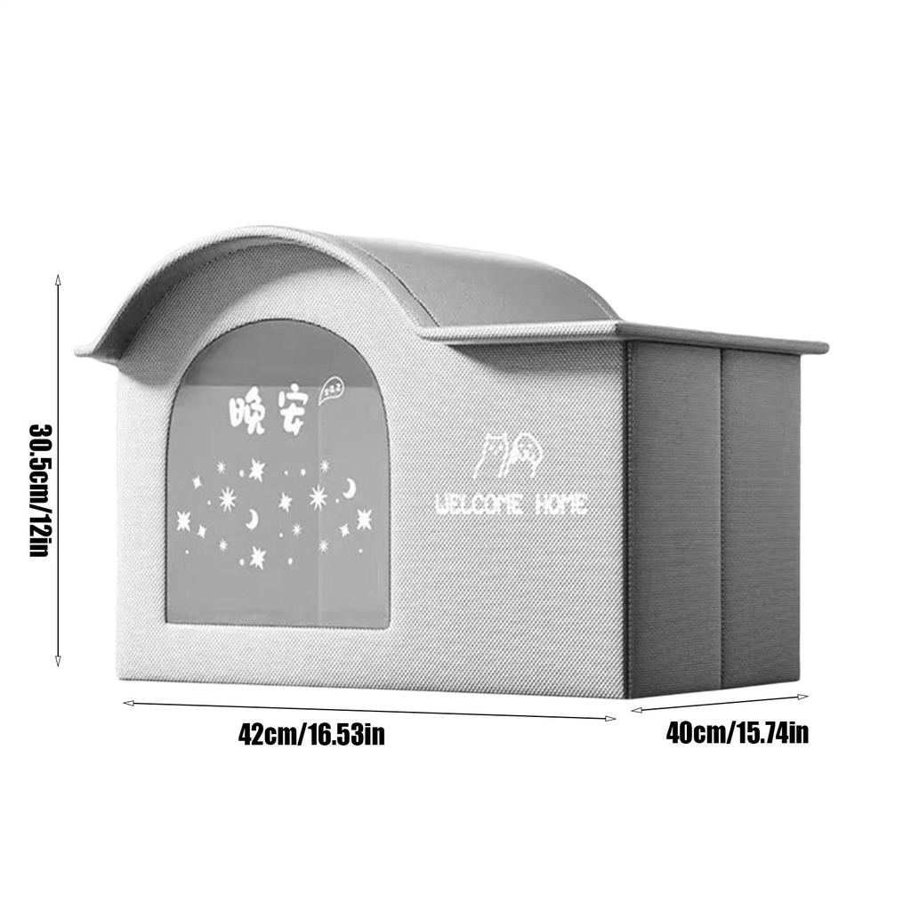 Cooling Cat House For Outdoor Foldable Cooling Cat House With Ice Pack Pet Cool Shelter Easy Cleaning Hot Days Supplies For Lawn