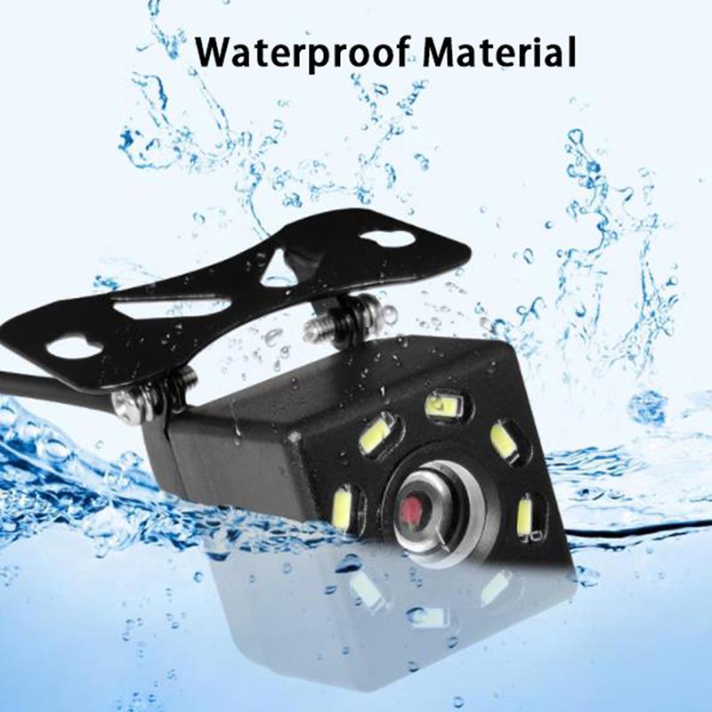 170° Wide Angle Car Rear View Camera Parking Assistance Kit Hd Lens Fisheye